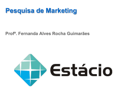 06-Pesquisa-de-Marketing - Fernanda Alves R. Guimarães