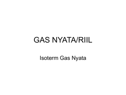 GAS NYATA/RIIL