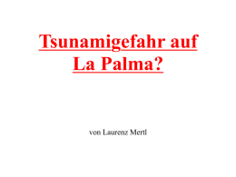 Tsunami-Gefahr bei La Palma?