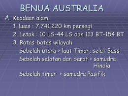 BENUA AUSTRALIA