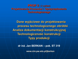 PROP2(2wykład) Dane..