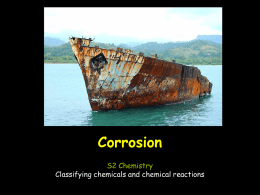 Corrosion - ThinkChemistry