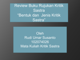 Review_Buku_Kritik_sastra