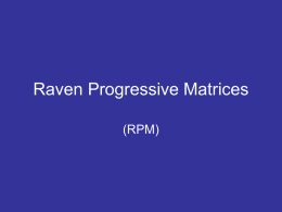 Tes Raven (RPM)