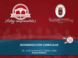 Modernización Curricular - Universidad de Pamplona