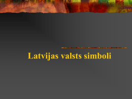 Latvijas valstu simboli