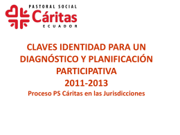 síntesis en documento word - Pastoral Social Cáritas Ecuador