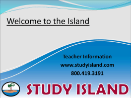 Study Island Tutorial - Richmond R