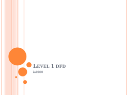Level 1 dfd