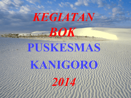paparan bok kanigoro 2014