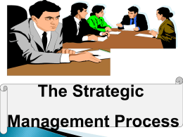 تعريف الإدارة الاستراتيجية - An