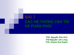 Bai 7-He thong van tai va phan phoi-SM