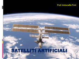 Satelliti artificiali (presentazione ppt)