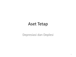2.AKM2-ASET TETAP-Depresiasi