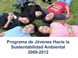 Programa de Jóvenes Hacia la Sustentabilidad