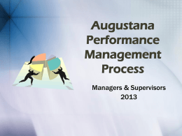 Stanley Consultants Performance Management Process