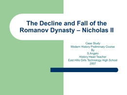 Nicholas II - Historyresources.org