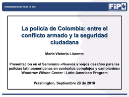 Diapositiva 1 - Woodrow Wilson International Center for Scholars