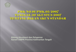 PMK-091-PMK.05-2007_Bagan Akun Standar_ppt