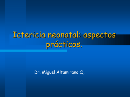 dr. altamirano ictericia neonatal