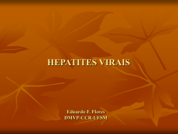Hepatite A - Setor de Virologia UFSM