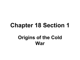 Chapter 18 Section 1