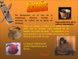 Vaso policromo de la cultura atacameña