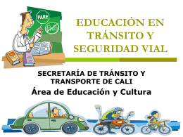 educación en tránsito y seguridad vial : ideal