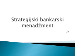 Bankarski menadžment
