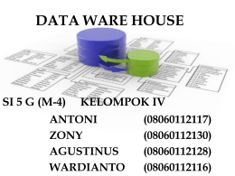 DATA WARE HOUSE