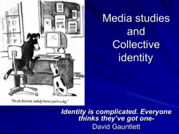 Media studies- collective identiy version 2