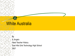 white australia powerpoint