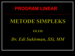 metode simplex-ES