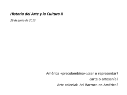 arte mestizo - Historia del Arte y la Cultura