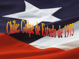 Chile y el golpe contra Allende 1973