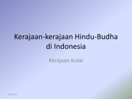 Kerajaan-kerajaan Hindu-Budha di Indonesia (kutai)
