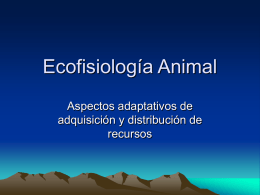 Ecofisiología Animal