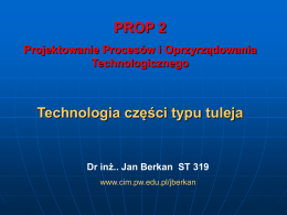 PROP2 - Obróbka tul..