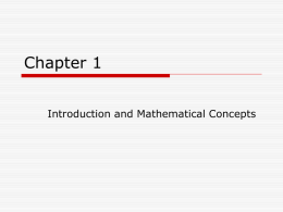 Physics - The Mathematics of Basic Physics