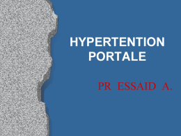 L`hypertension portale