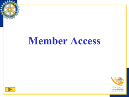 Member Access