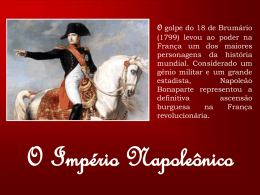 o imperio napoleônico - aula 1