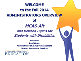 PowerPoint - mcas