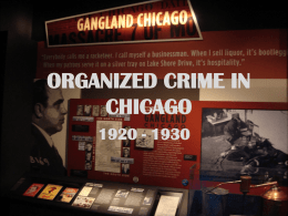 CRIME ORGANIZATIONS OF CHICAGO
