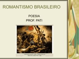 Poesia - Romantismo Brasileiro