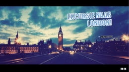 M3 Londenreis 2015 - Revius Lyceum Doorn
