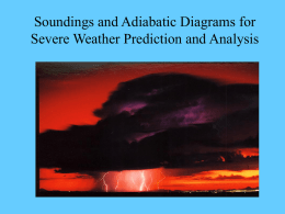 Using Soundings for Severe Weather