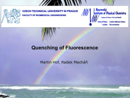 Quenching - UFCH JH