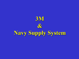 3M and the Navy Supply System