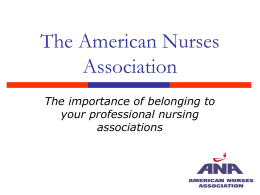The Importance of Belonging - American Nurses Association